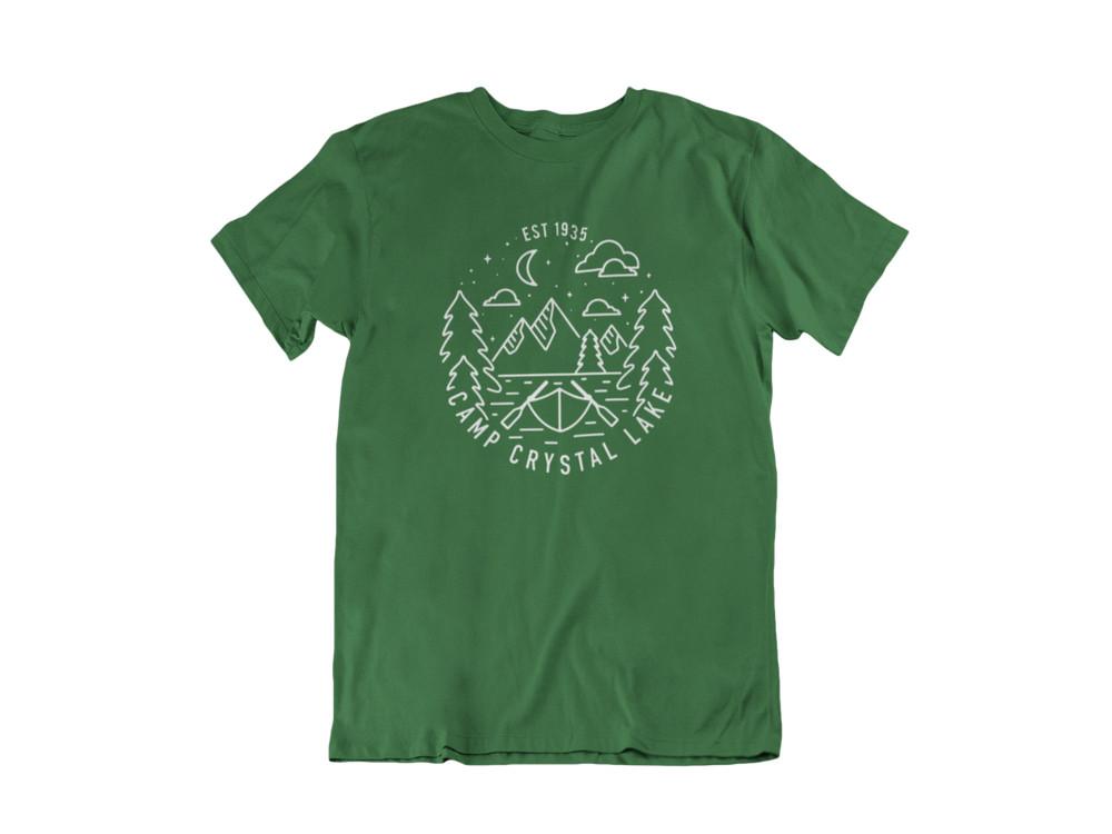 Хоррор-футболка «Хрустальное озеро» 4XL