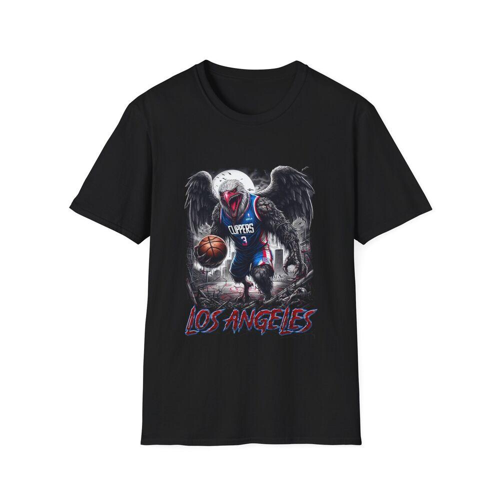Футболка с хоррор-машапом LA Clippers 4XL